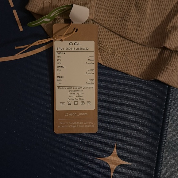 OGL square neck Brami top xl - Picture 3 of 3